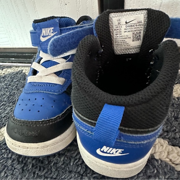 Toddler Nike Court Borough Low 2 SE Shoes Size 8C - Picture 3 of 4